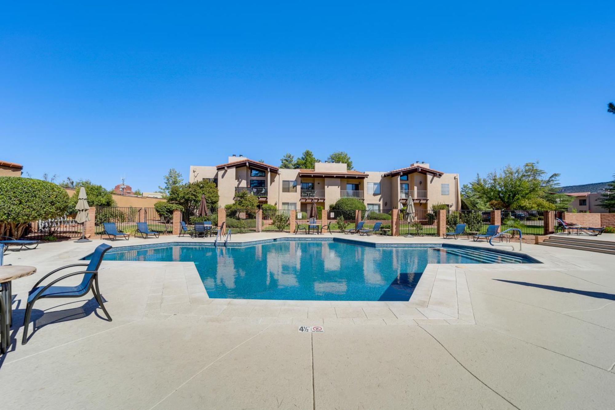 Sedona Condo Mtn Views, Balcony And Hot Tub Access Dış mekan fotoğraf